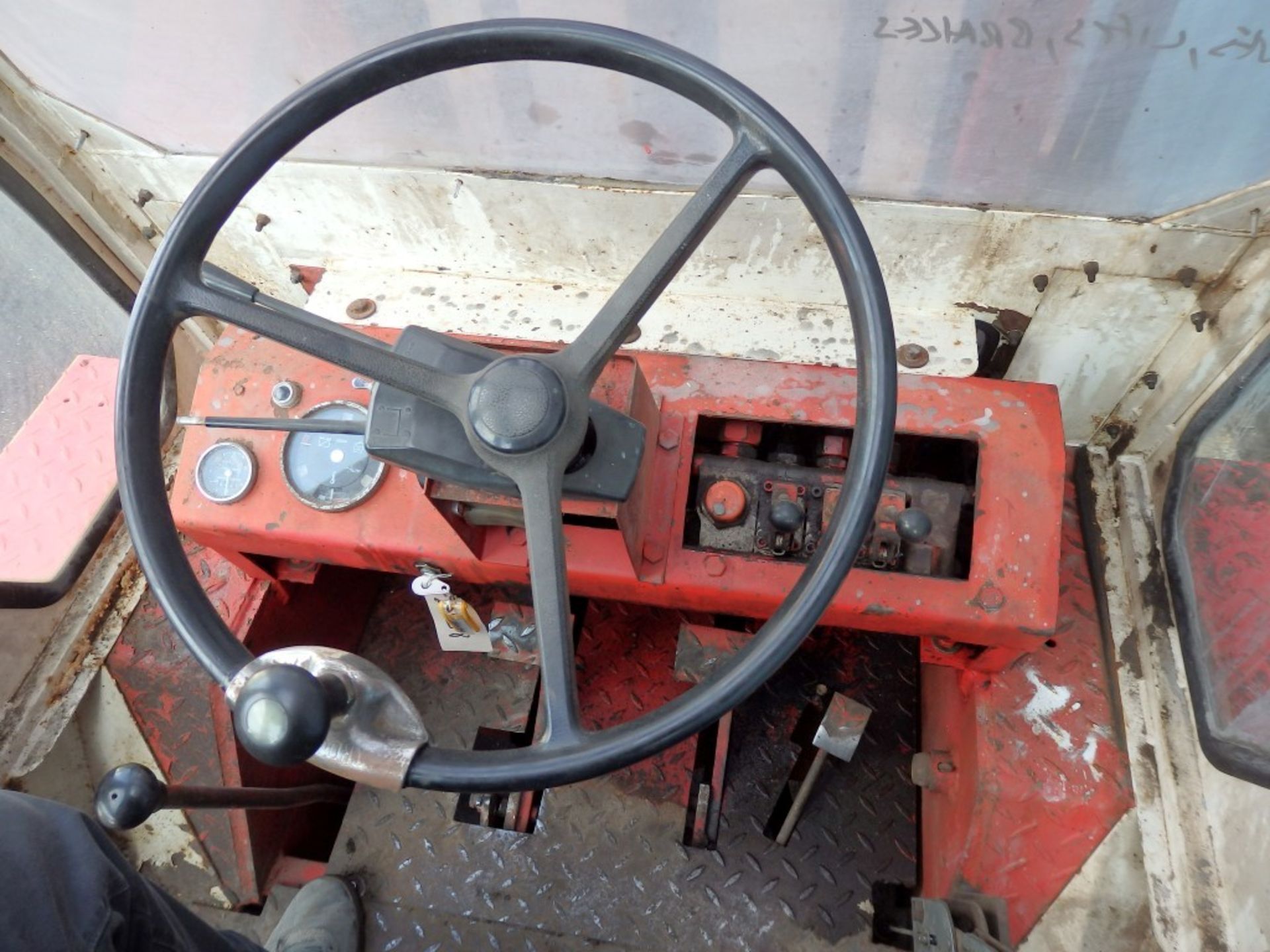 1 x Manitou Heavy Duty Rough Terrain Diesel Forklift Truck - 4444hrs - Exhaust Requires - Image 18 of 30