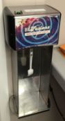 1 x Burger King Fusions Wall Mounted Stainless Steel Ice Cream / Milk Shake Stirring Machine - H57 x