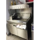 1 x Pitco Frialator Stainless Steel Chips / Fries Warmer - Keeps Fries Warm and Provides a Salter