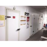 1 x Large Sectioned Refridgeration Cold Store - Features 4 x Cold Store Rooms covering a Rectangular