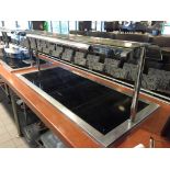 1 x CED Designline Self Serve Ceran Glass Hotplate - Counter Drop In Design With Overhead Heat