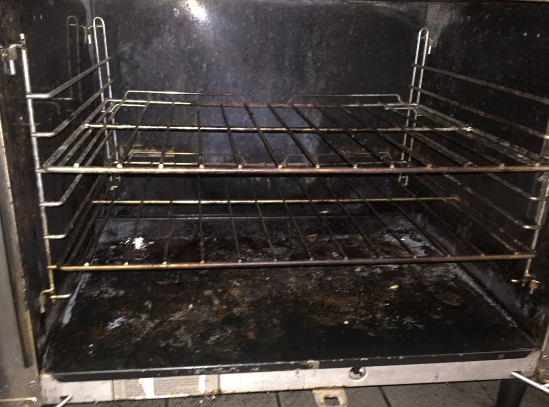 1 x Masterchef Commerical 6 Ring Gas Burner Oven - Stainless Steel - Dimensions H90 x W90 x D70 - Image 11 of 11