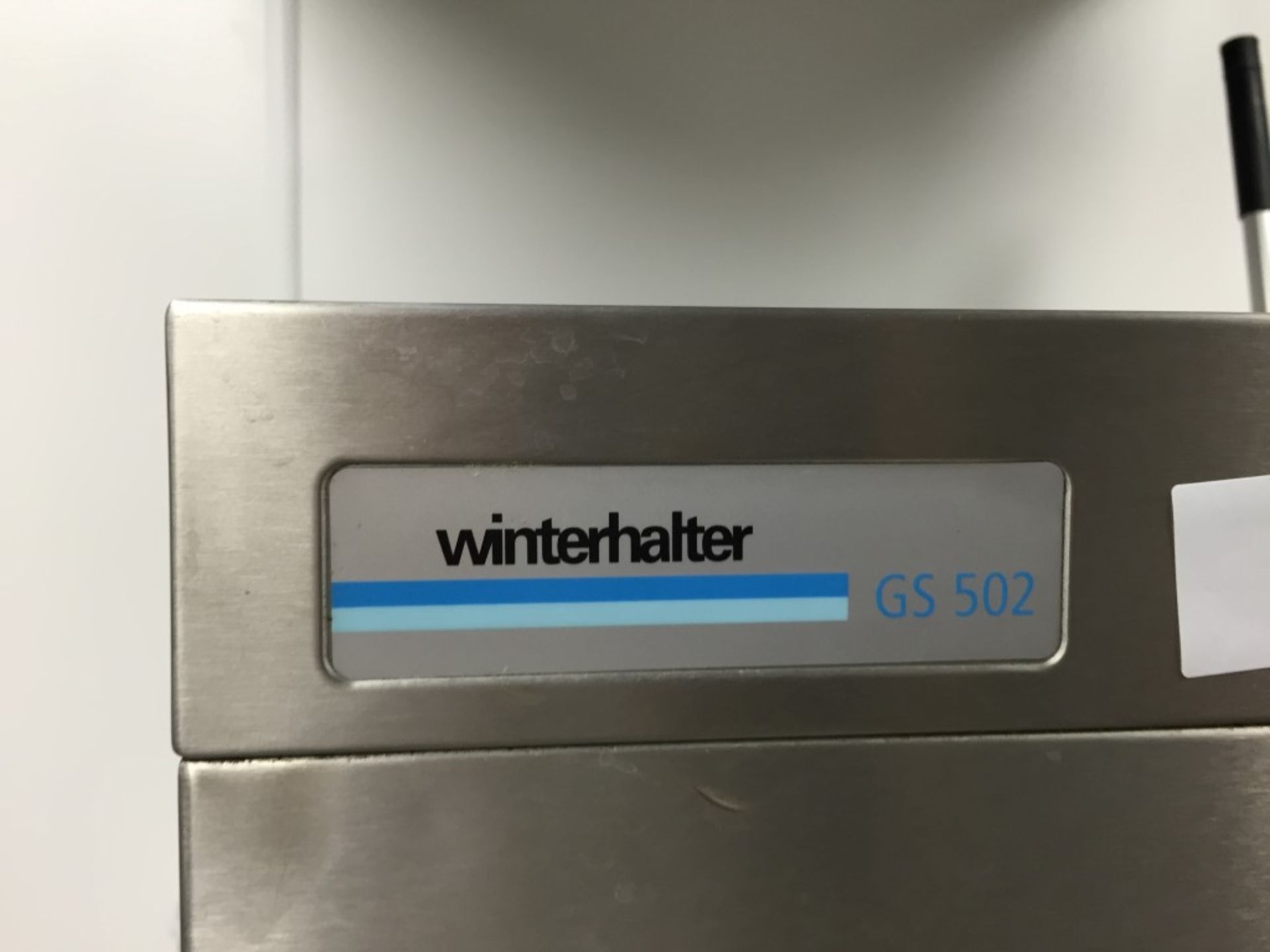 1 x Winterhalter GS502 Commercial Pass Through Dishwasher Station - Includes Stainless Steel Sink - Image 2 of 10