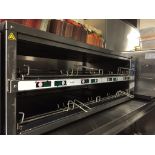 1 x Prince Castle Countertop Pass-Thru Holding Bin - Model DHB2PT-33B - For Busy Commercial Kitchens