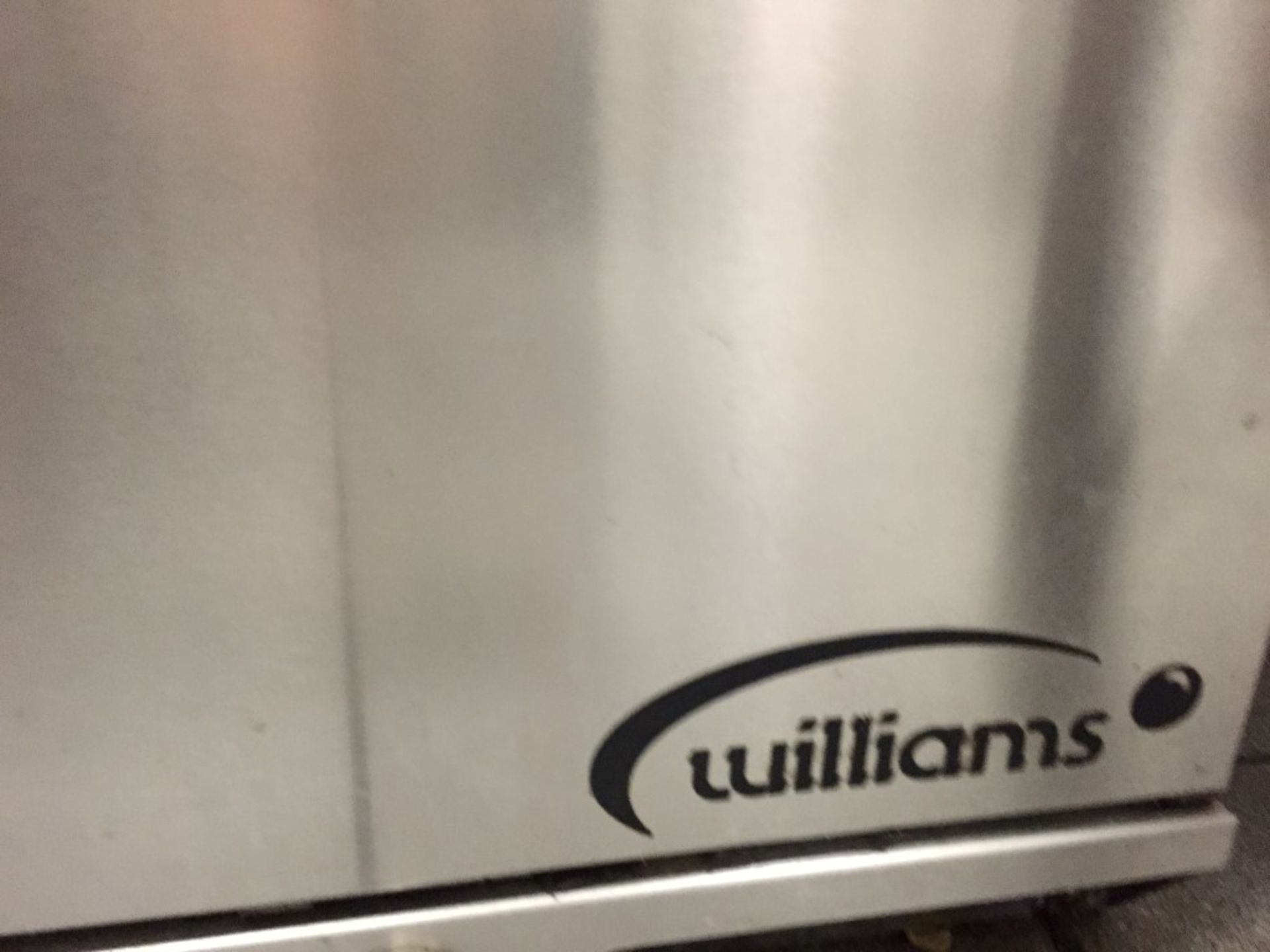 1 x Williams Two Door Commercial Stainless Steel Chiller - Model BC2 SS R1 - 240v -H89 x W89 x D51 - Image 3 of 5