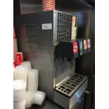 1 x Free Standing Desktop COCA COLA Fizzy Drinks Dispenser - Dispensers Coke, Diet Coke, Sprite