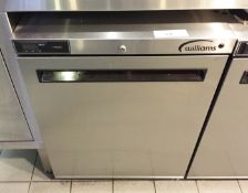 1 x Williams Single Door Undercounter Fridge - Model HA135SA - High Performance Front Vented