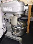 1 x Metcalfe 20 Litre Planetary Mixer - Heavy Duty Bench Mounted Gear Driven Planetary Mixer With