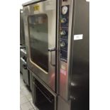 1 x Lainox LX Type MG110M Combination Oven with Pan Capacity - Dimensions: 90cm x 90cm x height