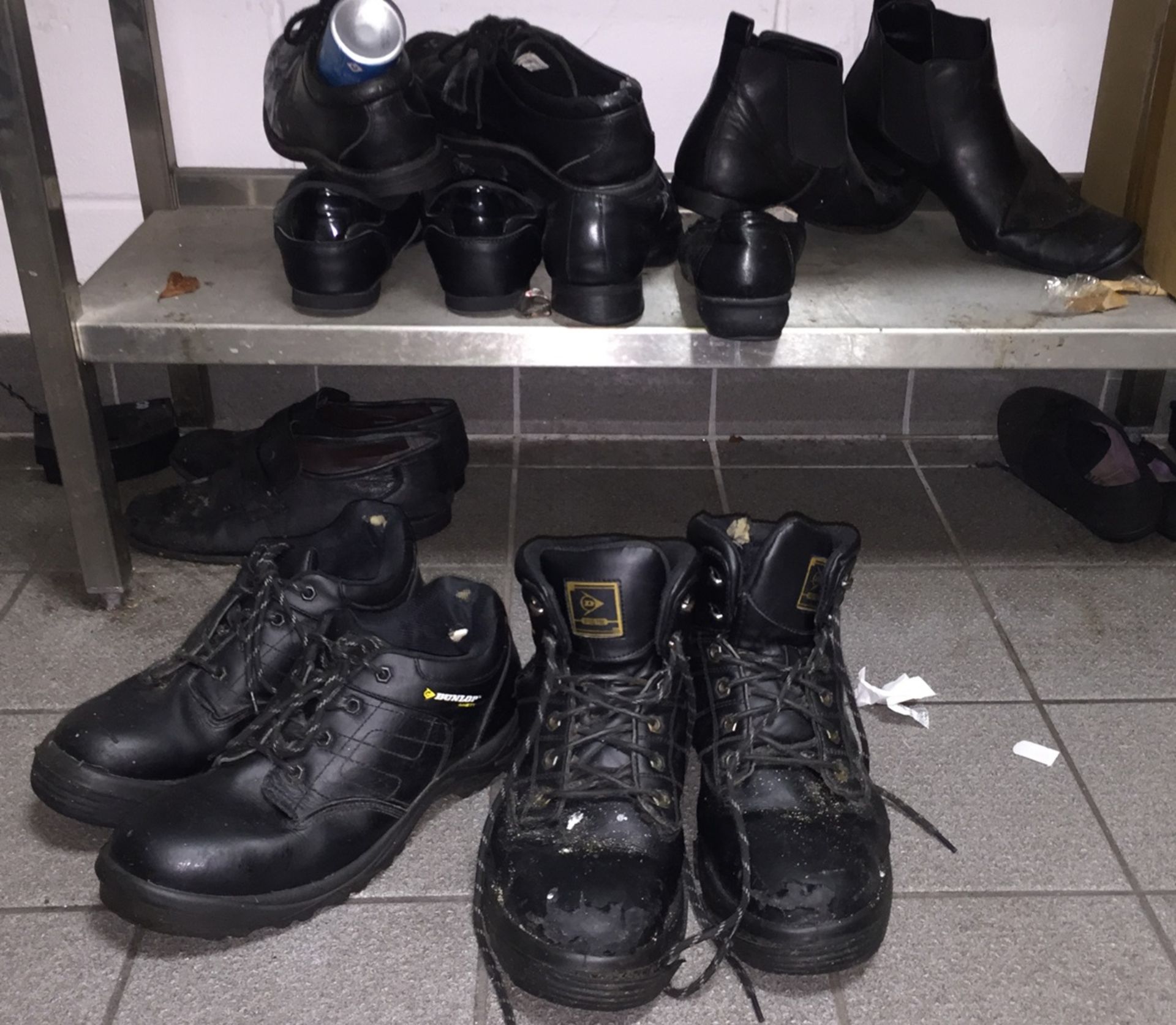 7 x Pairs of Mens and Womens Workwear Boots - Aapprox 7 Pairs as Per Photo - ref 308 - CL200 -