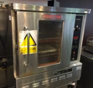 1 x Blodgett Convection Oven - Model DFG50 - Features Duel Flow, Half Size, Single Deck, Solid State