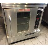 1 x Blodgett Convection Oven - Model DFG50 - Features Duel Flow, Half Size, Single Deck, Solid State