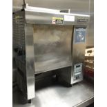 1 x Roundup 9210100 Commercial Stainless Steel Vertical Contact Toaster - Toasts Up To 7000 Slices/