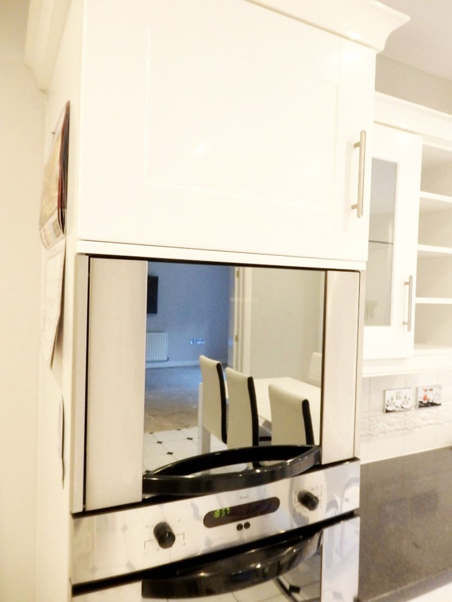 1 x White High Gloss Kitchen With Neff Integrated Dishwasher, 5 Ring Stainless Steel Hob, and - Image 12 of 20