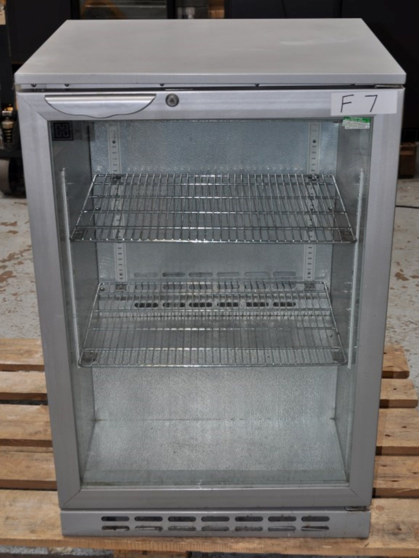 1 x Maidaid Halycon H600 Single Door Bottle Cooler - Ideal For Pubs, Club or Restaurants - 240V -