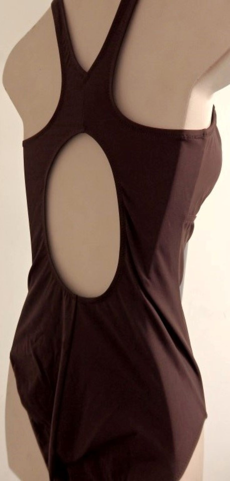 1 x Rasurel - Chocolate - Esther Swimsuit - R01030 - Size 2C - UK 32 - Fr 85 - EU/Int 70 - Ref: - Image 8 of 10