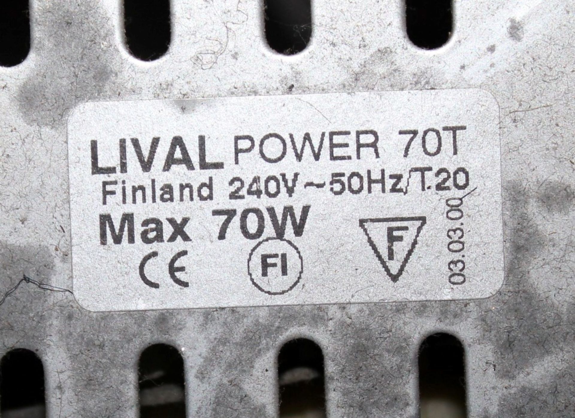 1 x Lival Power 70T 70w Spot Lights - Night Club Disco Stage Lighting - Untested - CL090 - Ref BL183 - Image 2 of 3