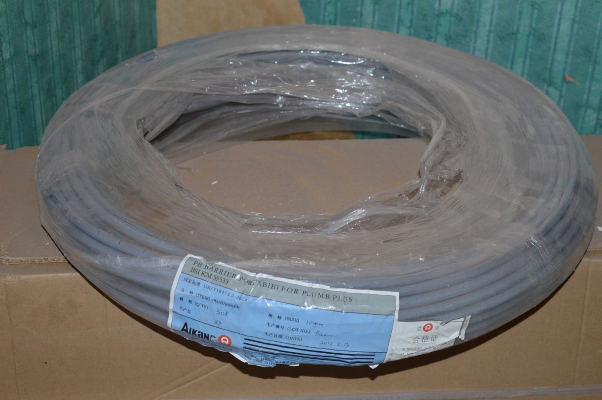 1 x Aikans 50 Meter Bundle of 10mm PB Polybutylene Barrier Pipe - Easy to Handle - Lays Flats - - Image 4 of 4