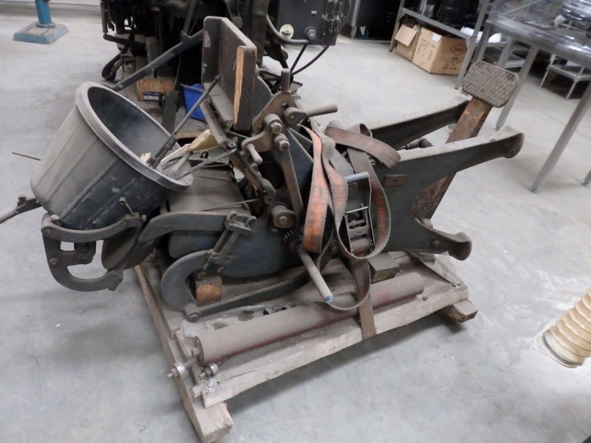 1 x Original Linotype Model 78 Printing Press - Untested In Good Aesthetic Condition - Fantastic - Image 4 of 23