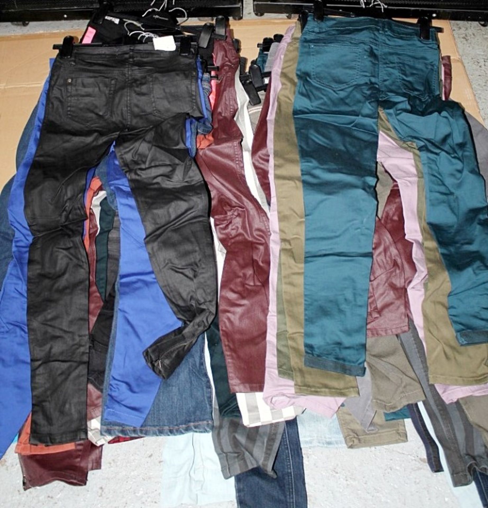 45 x Items Of Assorted Pairs Of Ladies Jeans – Box2620 – New With Tags - Various Sizes Ranging