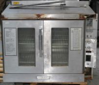 1 x Hobart Industrial Oven - MORE INFORMATION TO FOLLOW - Stainless Steel - Spares and Repairs -