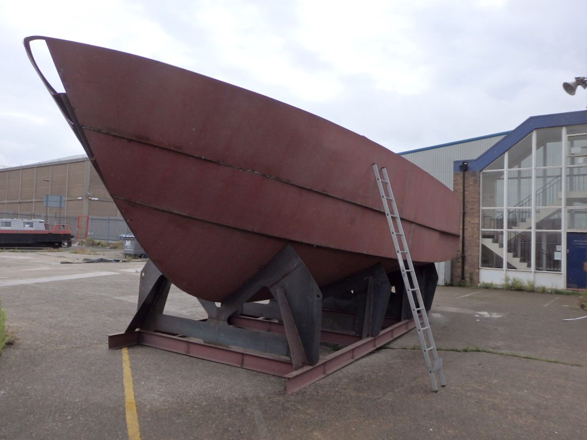 1 x Bruce Roberts Euro 1200 Coastworker Boat - Newly Built, 2015 - Length 11.50m - All Steel - Image 2 of 20