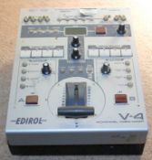 1 x Edirol V-4 4 Channel Video Mixer - Untested - Great Condition - CL090 - Ref BL186 US - Location: