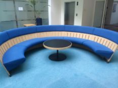 1 x Circular Seating Area - Ideal For Offices, Receptions, Waiting Rooms - Please See Pictures -