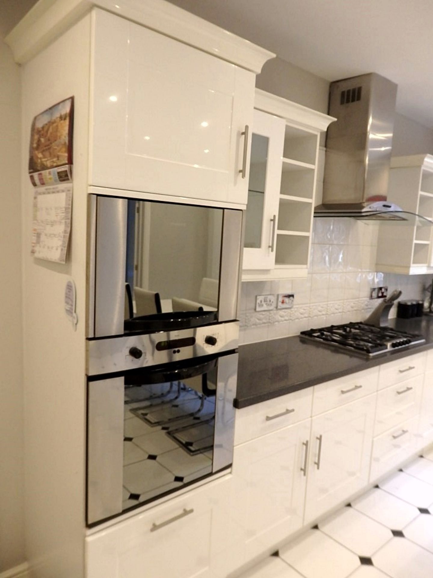 1 x White High Gloss Kitchen With Neff Integrated Dishwasher, 5 Ring Stainless Steel Hob, and - Image 20 of 20