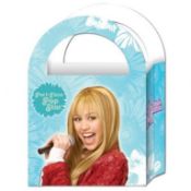 **JOB LOT** 288 x 6pc Packs Of Hannah Montana Cardboard Loot Bags / Party Bags - Each Pack 6