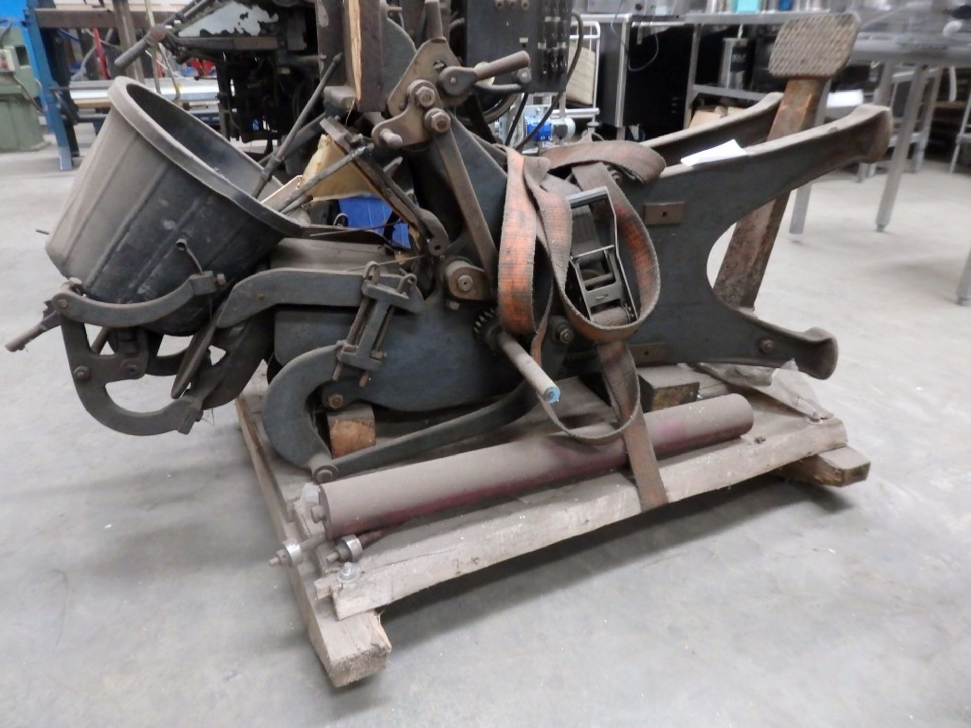1 x Original Linotype Model 78 Printing Press - Untested In Good Aesthetic Condition - Fantastic - Image 10 of 23