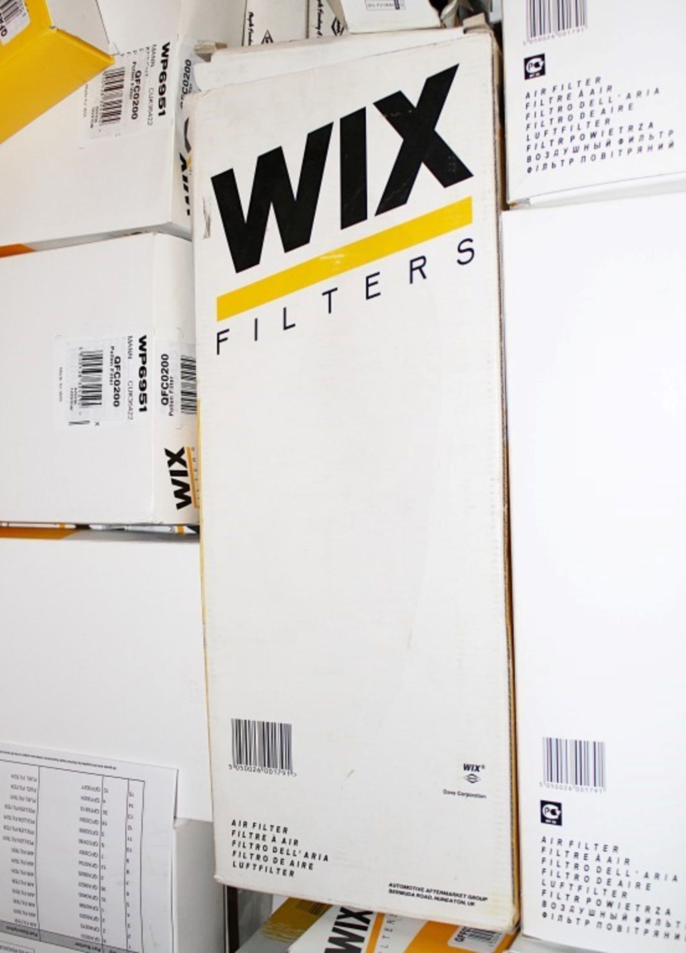 **Pallet Job Lot** Approx 150 x Assorted "Wix" Air, Pollen & Fuel Filters – Wix088 – 15 Different - Image 3 of 5