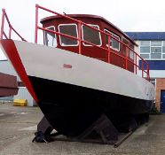 1 x Bruce Roberts Euro 1200 Coastworker Boat - Newly Built, 2015 - Length 11.50m - All Steel