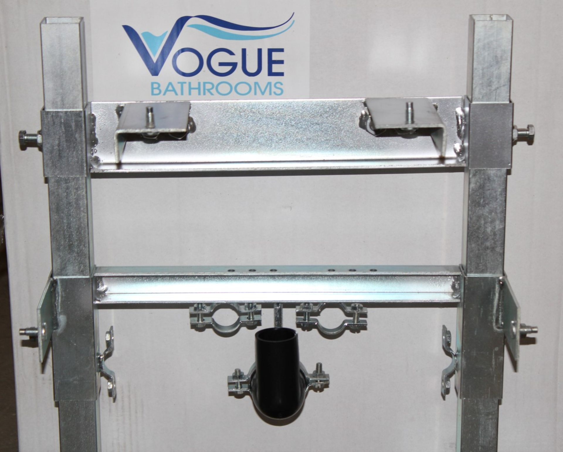 1 x Vogue Bathrooms Suspended Bidet Support Frame With Fittings - Type VPAVE3 - Brand New Boxed - Image 2 of 5