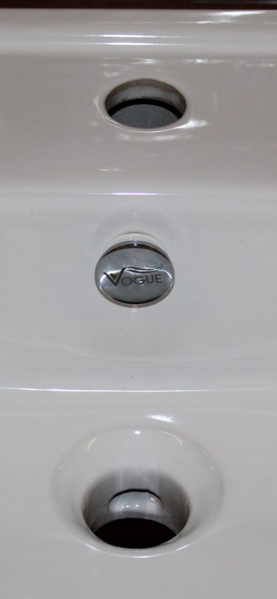 4 x Vogue Bathrooms OPTIONS Single Tap Hole SINK BASINS With Pedestals - 580mm Width - Brand New - Image 7 of 7