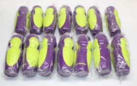 50 x LA FITNESS - Fitness Water Bottles - Colour: Purple / Green - New & Sealed Stock - Huge