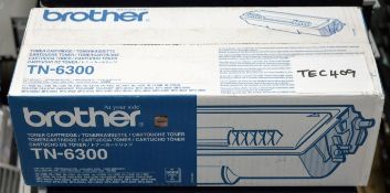 1 x Brother TN6300 Original Black Toner Cartridge - Genuine Boxed Sealed Stock - CL106 - Ref