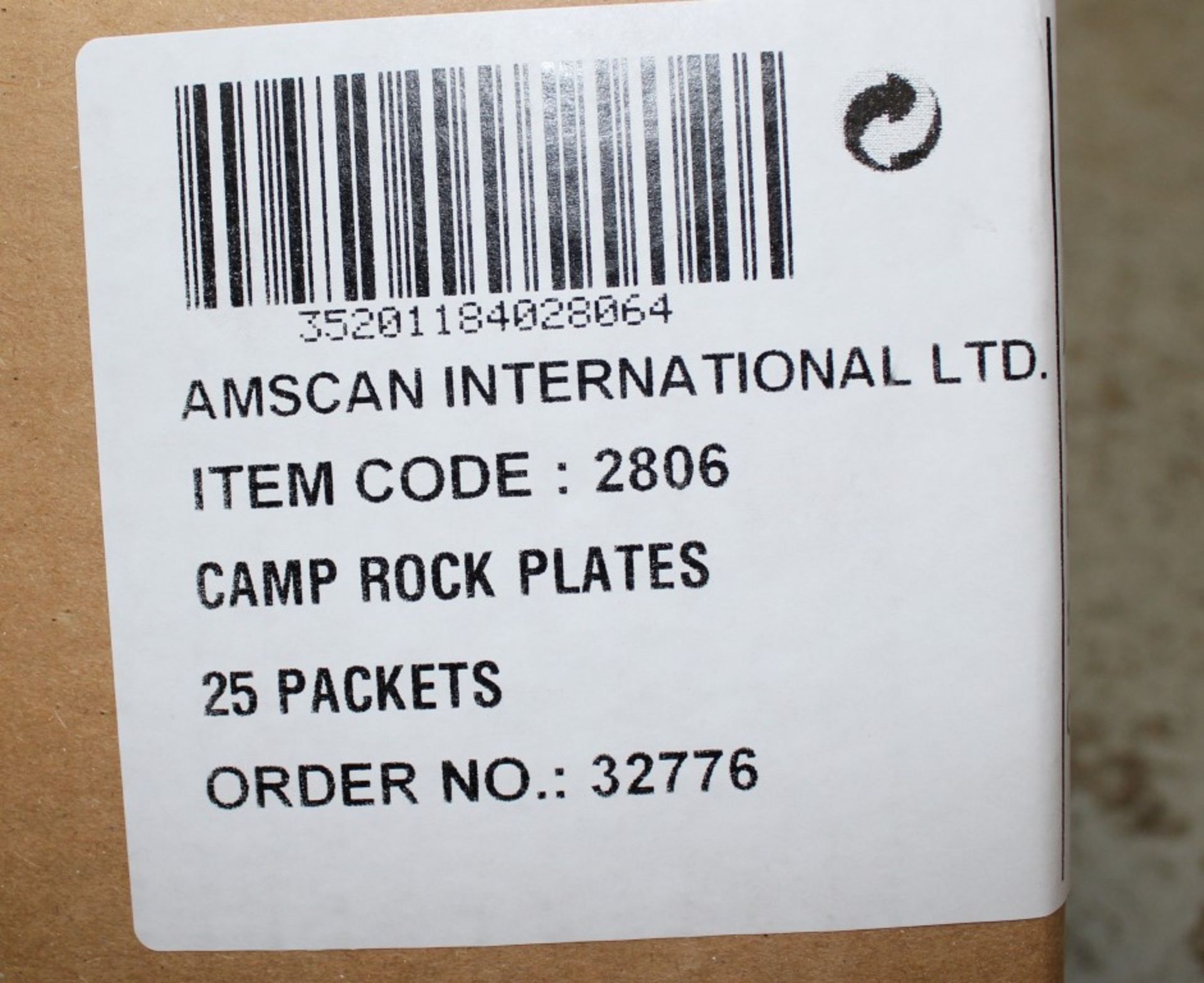 **PALLET LOT** 52 x Boxes Of Disneys Camp Rock Paper Plates - Popular Licenced Product By Amscan - Image 3 of 6