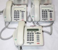 3 x BT / Nortel Office Telephones - Model: PLATINUM 2 (M3902) - Pre-owned In Working Order - Taken