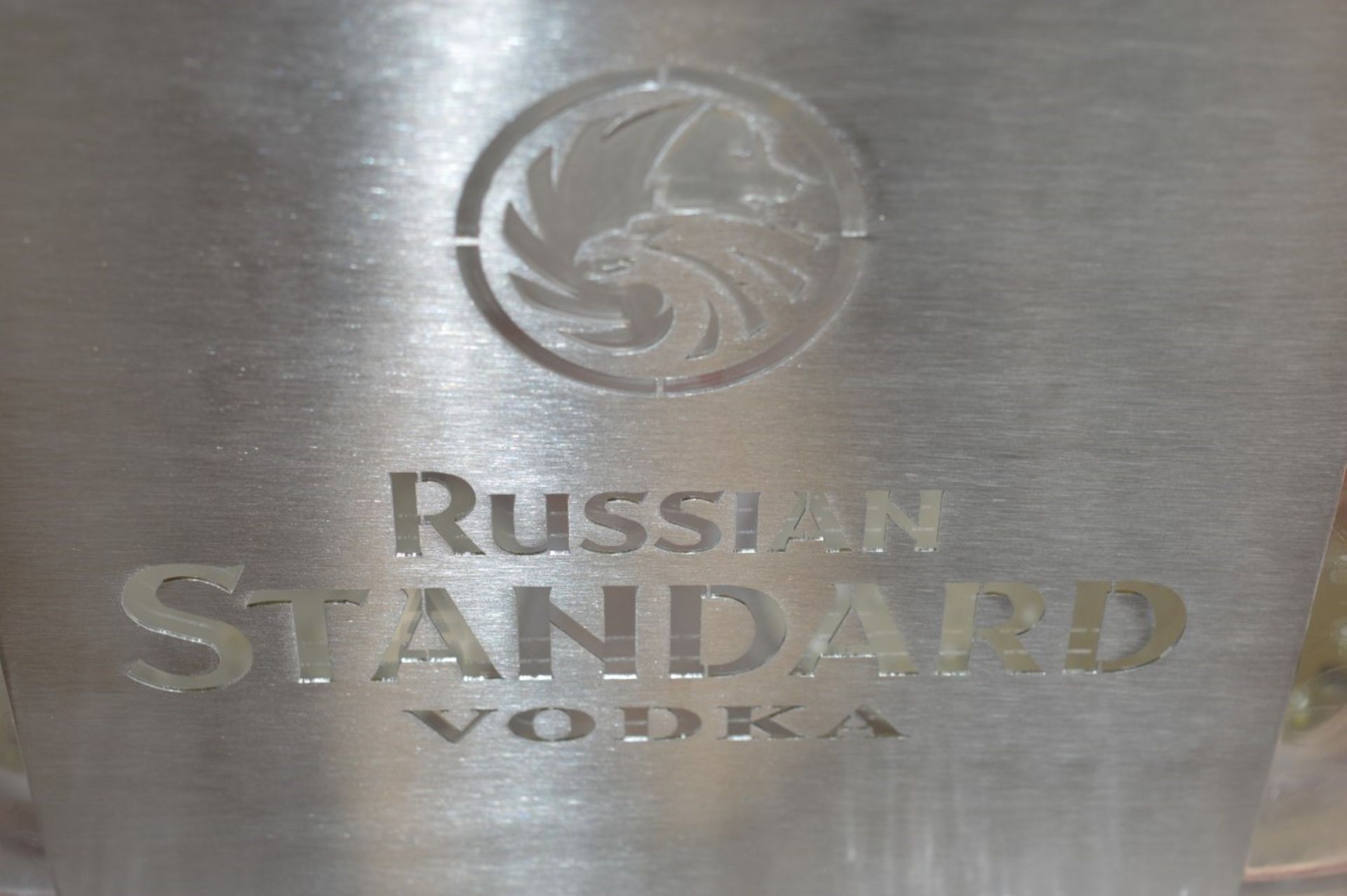 1 x Russian Standard Vodka Promotional Multi Bottle Bar Cooler With LED Lights - Features Two - Image 3 of 11