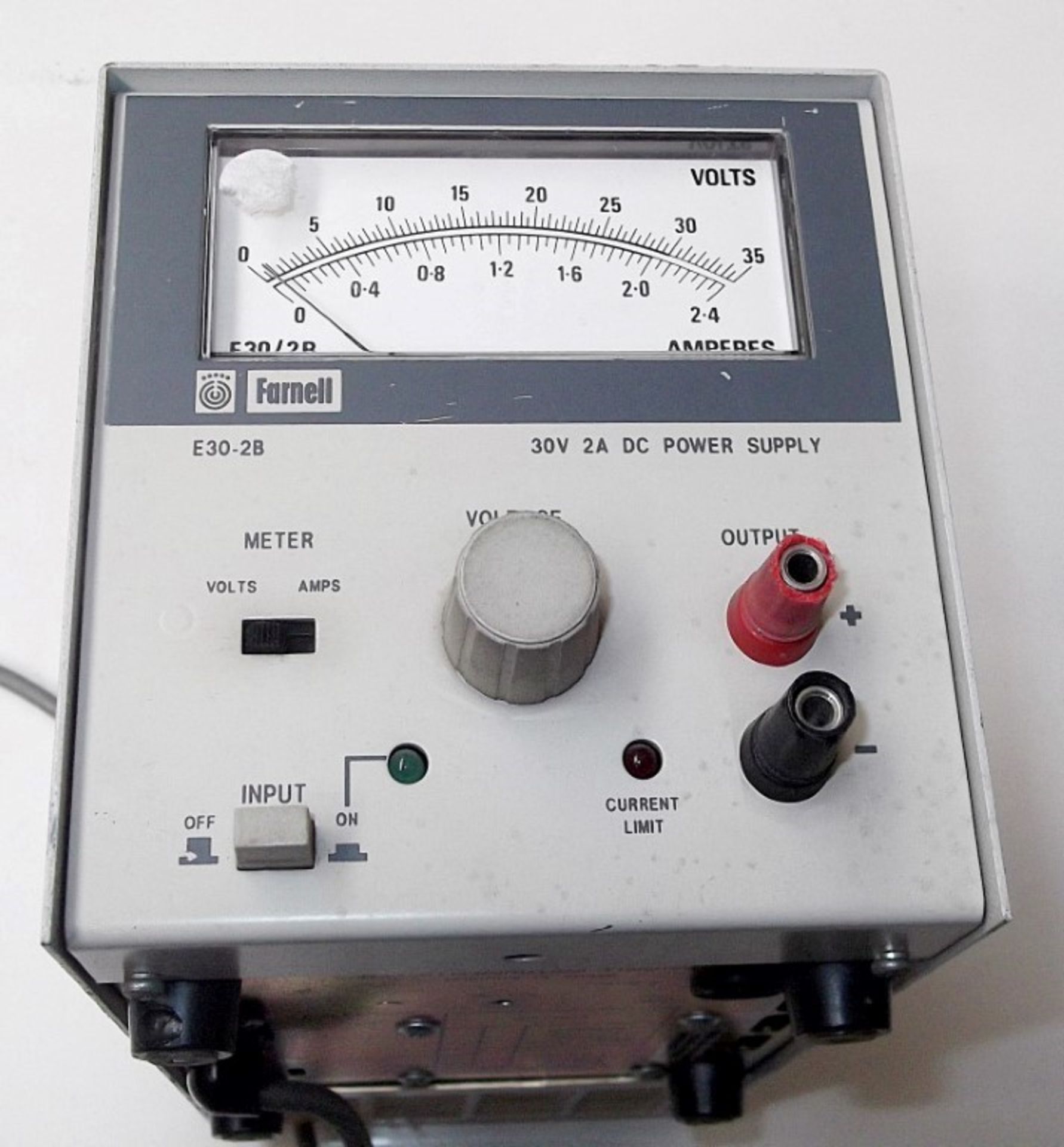 1 x Farnell power supply E30/2 - REF: MIT55 - Used, Item Powers Up, No Further Tests Made - See