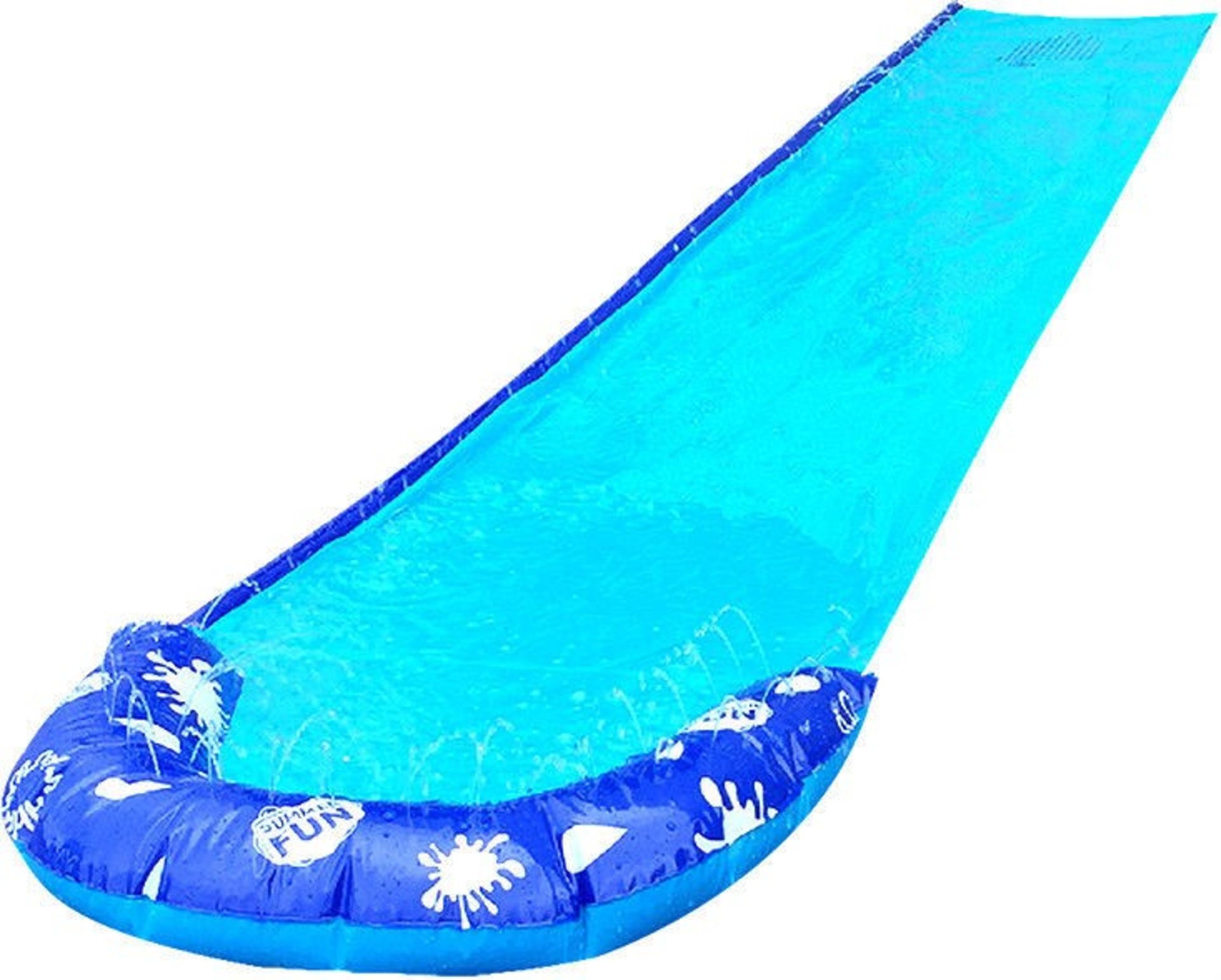 1 x "Aqua-Slider" 16ft Water Slide - Garden Slip-n-Slide Inflatable Toy - Brand New & Boxed - - Image 4 of 4