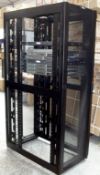 1 x APC Netshelter Server Rack With 7 x Assorted Sun Fire Servers (V & X-Series) - CL106 - Ref: