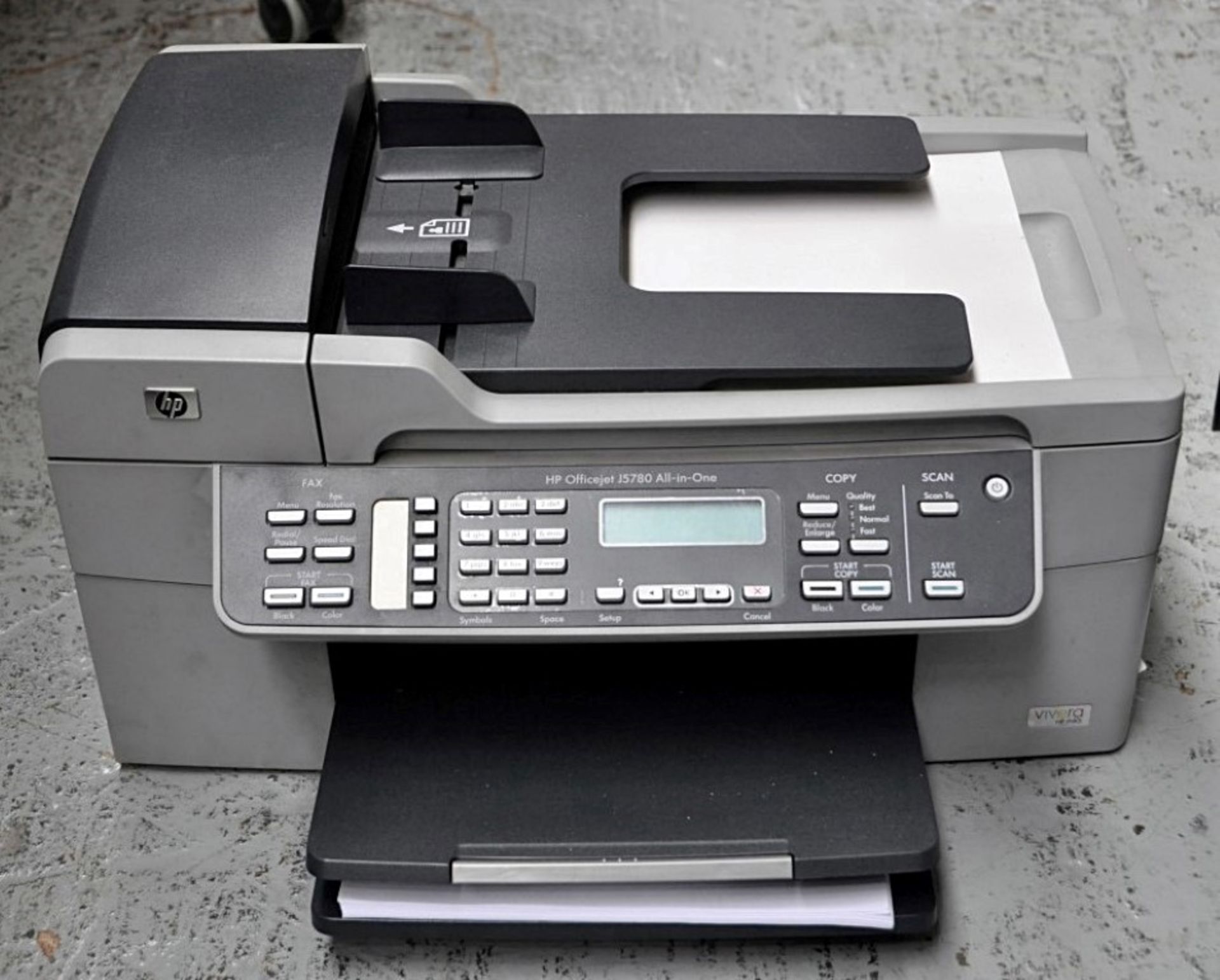 2 x Office Printers - Lot Includes: 1 x HP Officejet JS780 & 1 x Epson Stylus D78 - Taken From A - Image 2 of 3