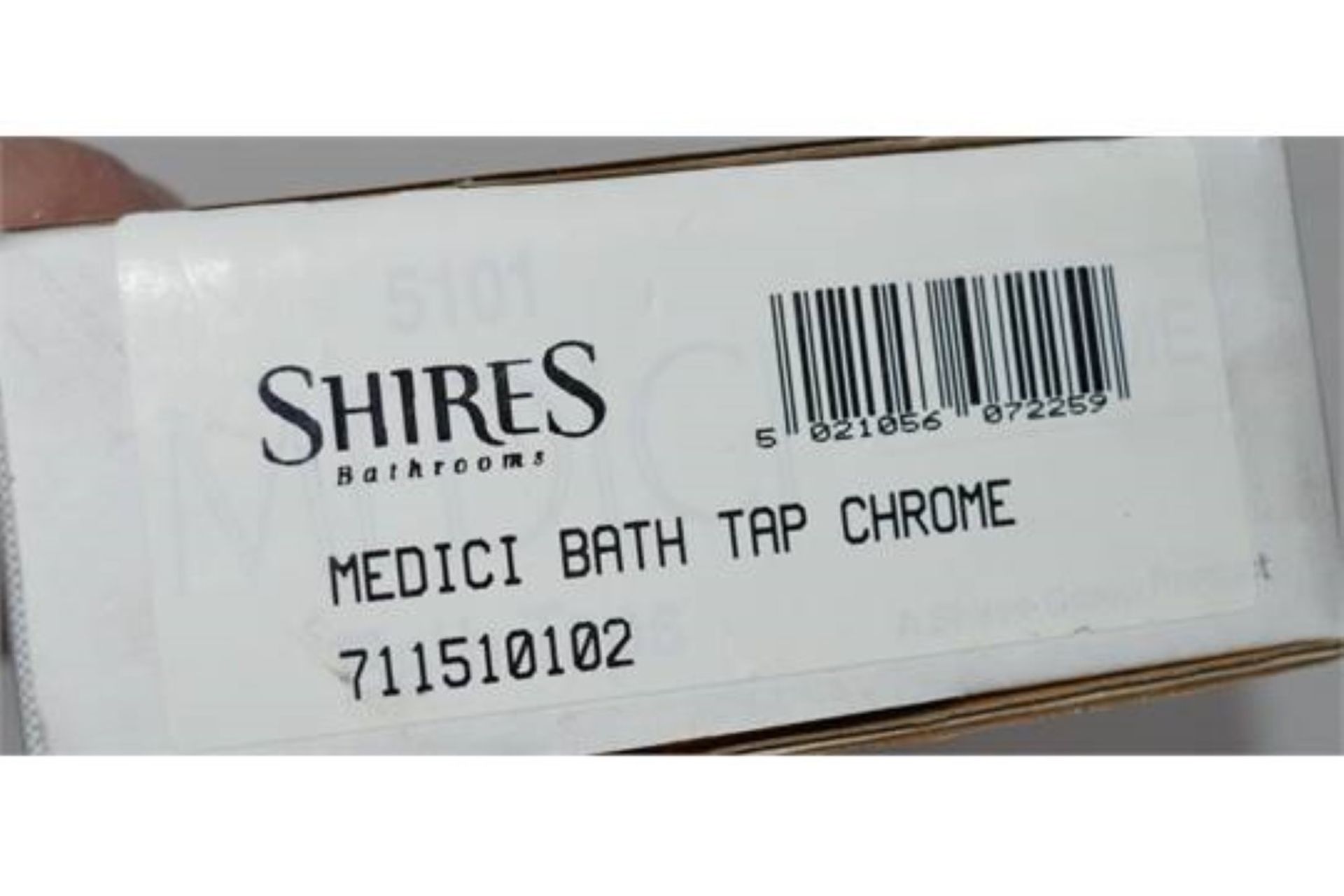 12 x Sets of Medici Bath Taps in Chrome - Shire Bathrooms - Without Tap Heads - New Boxed Stock - - Image 2 of 4