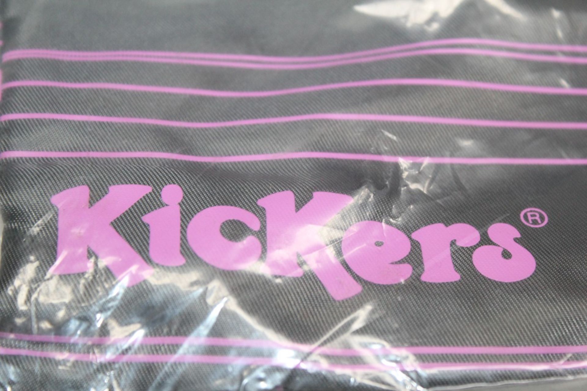 10 x Kickers Branded Drawstring Bags - Colour: Purple / Grey - Ref: JIM037 - Location: Altrincham - Image 3 of 3