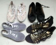 100+ Pairs Of Womens Footwear - Includes Shoes, Sandals & Pumps - New, Mostly With Tags -