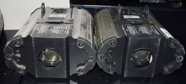 2 x Martin Mania PR1 Rotating Gobo Projector Night Club Stage Lighting Units - Untested - CL090 -