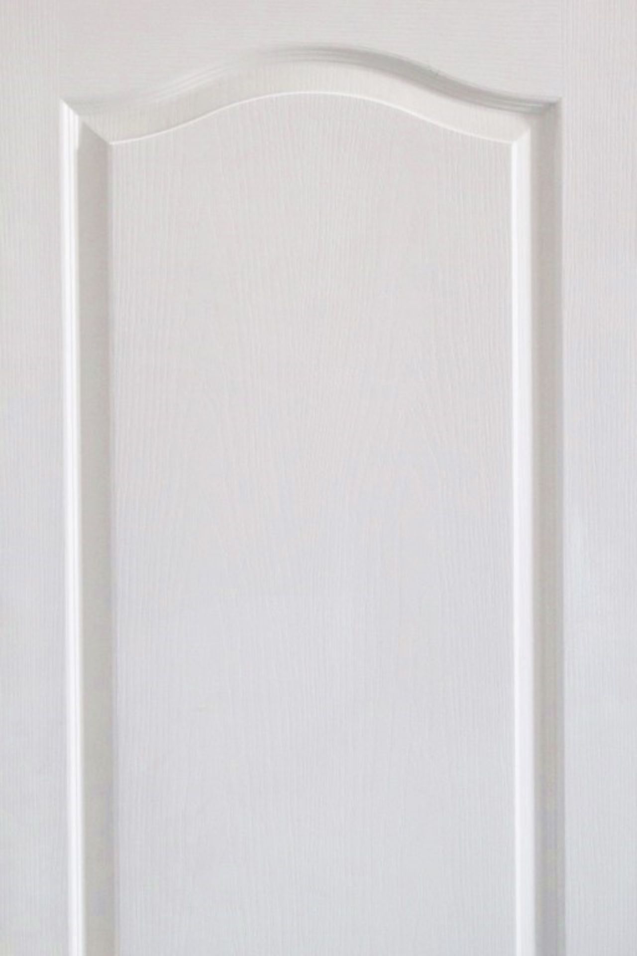 1 x Solid Wood Interior Fire Door - In Good Condition, Complete With Brass Handles and Hinges - Image 2 of 6