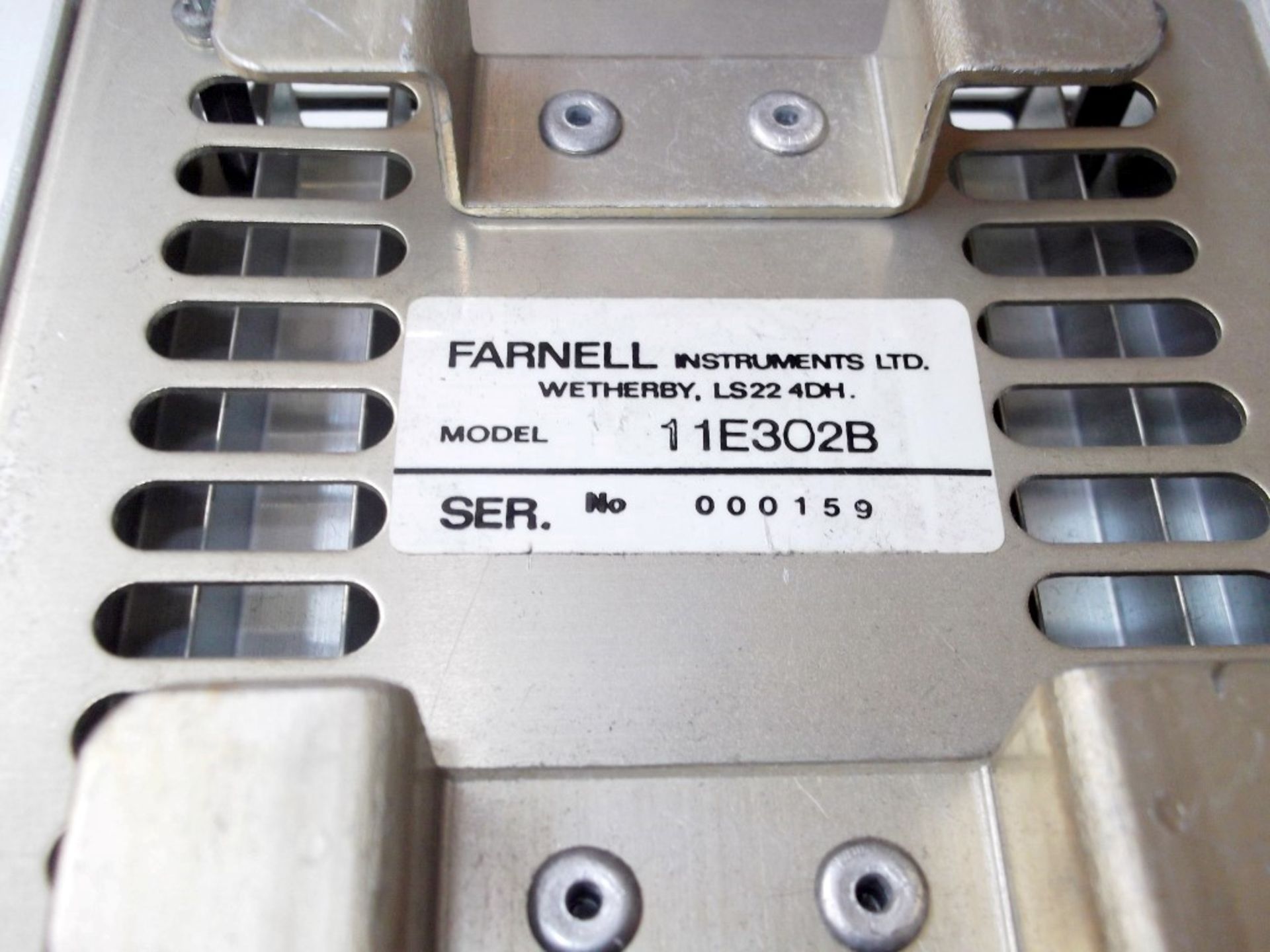 1 x Farnell power supply E30/2 - REF: MIT55 - Used, Item Powers Up, No Further Tests Made - See - Image 3 of 4